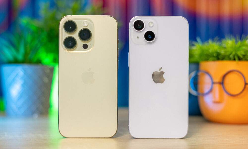 Apple iPhone 14 Pro vs iPhone 14 one is new the other is not